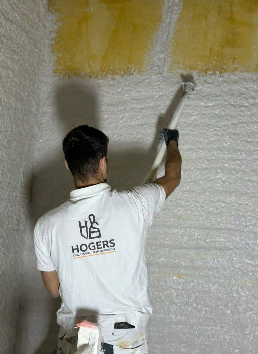 Hogers Stucadoors- schildersbedrijf vakmannen aan het werk